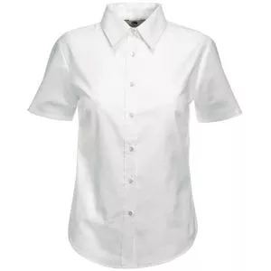 Рубашка женская SHORT SLEEVE OXFORD SHIRT LADY-FIT 130