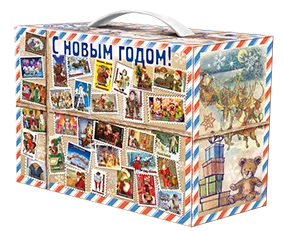 БАУЛ ПОСЫЛКА 1500г (10000), мультиколор