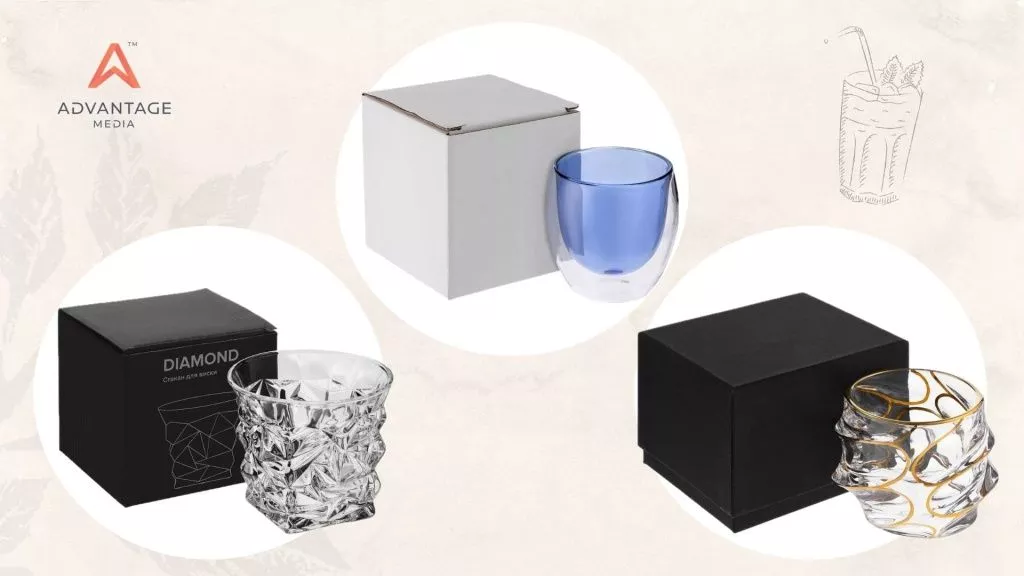 Стаканы с логотипом Корпоративные подарки: стаканы