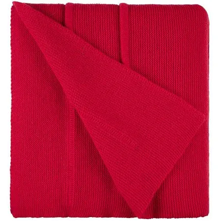 Плед Nessona Alpaca, красный (гвоздика)