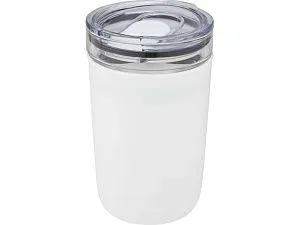 Стеклянная кружка Bello с внешней стенкой из переработанного пластика