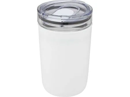 Стеклянная кружка Bello с внешней стенкой из переработанного пластика