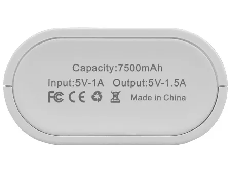 Портативное зарядное устройство Lantern, 7500 mAh