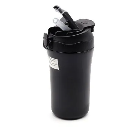 Термокружка с двойными стенками Molly, черная