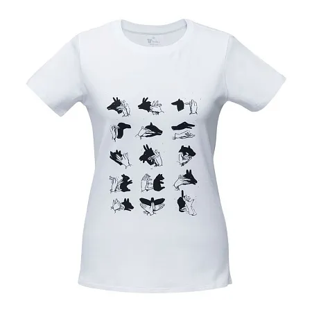 Футболка женская «Неочевидное»