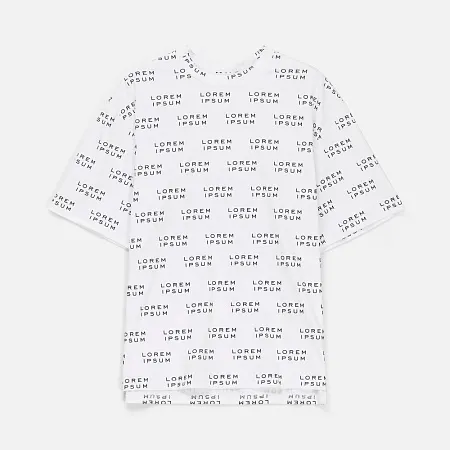 Футболка унисекс Senti с полной запечаткой на заказ