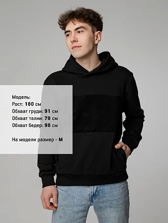 Худи унисекс Patch Catcher, черное