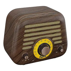 Колонка беспроводная RETRO L, цвет коричневый 