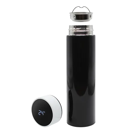 Термос Reactor duo black с датчиком температуры