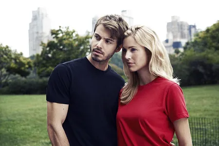 Футболка мужская AMERICAN T, серый меланж