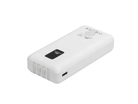 Внешний аккумулятор с дисплеем и встроенными кабелями VA2220, 10000 mAh