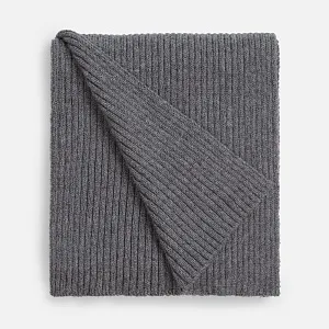 Шарф Laconi, темно-серый меланж