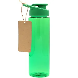 Пластиковая бутылка Ronny To Go с биркой, красная