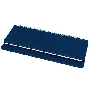 Планинг недатированный Bliss,  бордовый, белый блок, без обреза