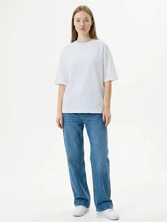 Футболка Oversize Premium 210, белая