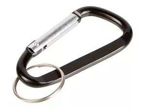 Брелок-карабин из переработанного алюминия Alumina