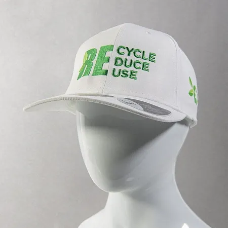 Бейсболка RECY FEEL, 6 клиньев, пластиковая застежка