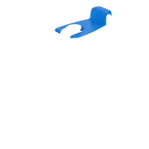 Крышка пластиковая к стакану стеклянному "Mango", красная