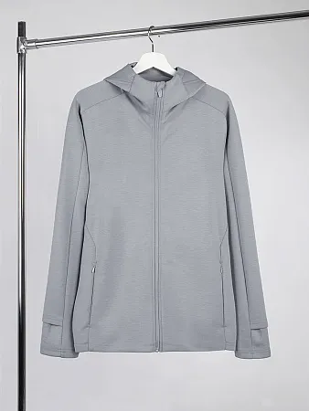 Куртка с капюшоном унисекс Begi, серая