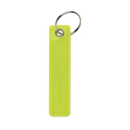 Reflective key ring in PVC