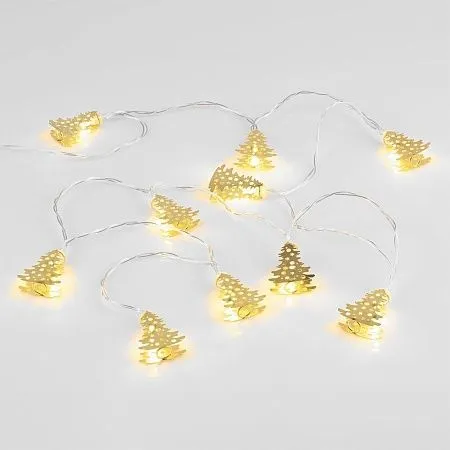 Светодиодная гирлянда Golden Lights, золотистая