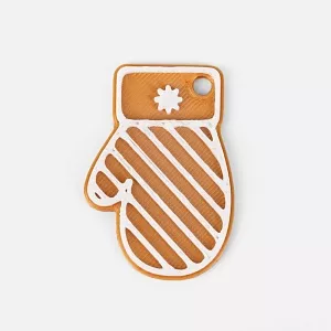 Мини-подвеска «Пряник», варежка