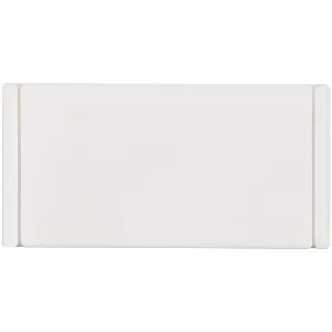 Лейбл из ПВХ Dzeta, S, белый