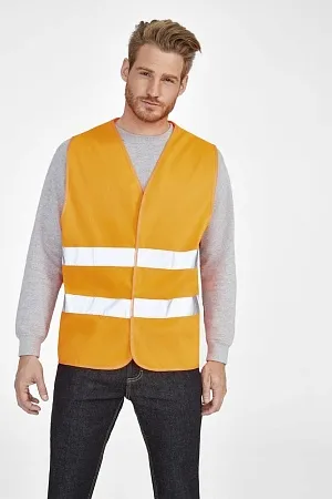 Жилет светоотражающий SECURE PRO, желтый неон