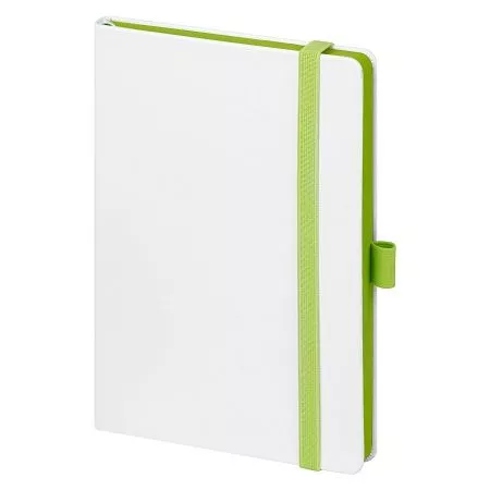 Ежедневник Portobello Trend, Arctic, недатированный, белый/зеленый