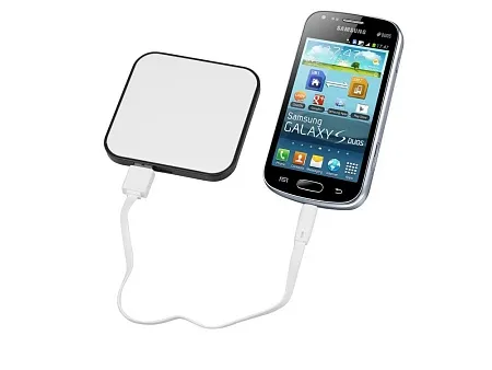 Портативное зарядное устройство Квадрум, 2600 mAh