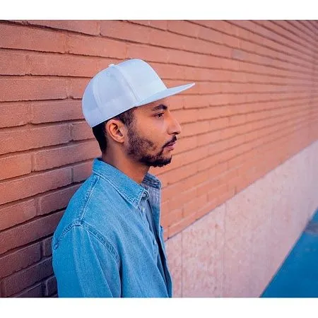 Бейсболка снэп-бек JAMES, 6 клиньев