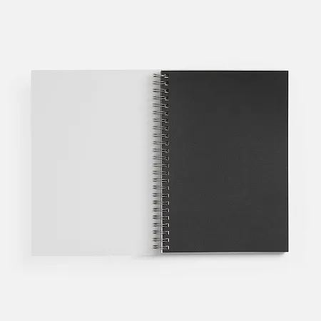Блокнот на пружине Novalis, черный
