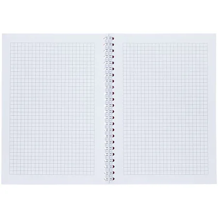 Блокнот Salvador в клетку, черный