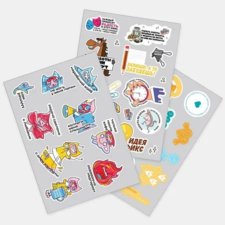 Наклейки из ПВХ Sticker Pack на заказ, S