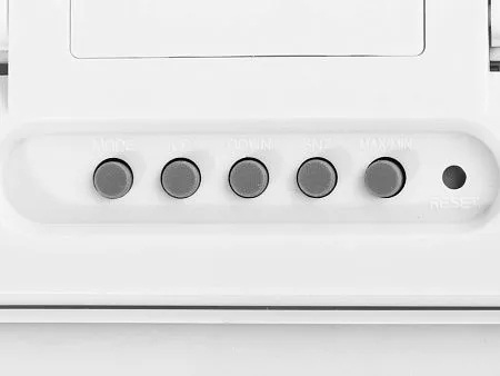 Бамбуковая метеостанция с часами Moscow Heat