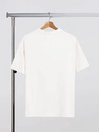 Футболка оверсайз унисекс Sinkopa, молочно-белая