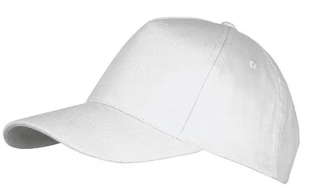 Бейсболка LONG BEACH, белая
