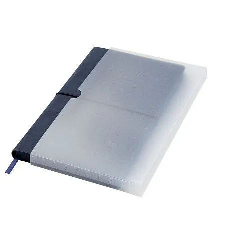 Ежедневник Portobello Trend, In Velour, недатированный, синий