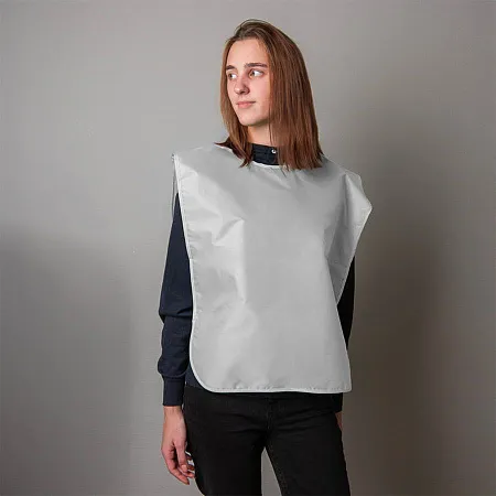 Промо жилет "Vestr new"; белый;  100% п/э