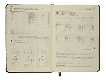 Ежедневник недатированный А5 Velvet Index с индексами
