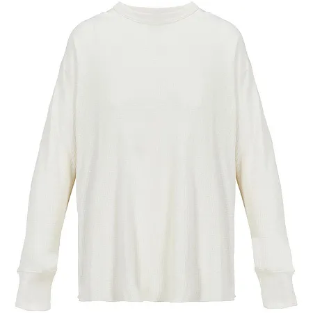 Футболка с длинным рукавом Thermal T, бежевая (неокрашенная)