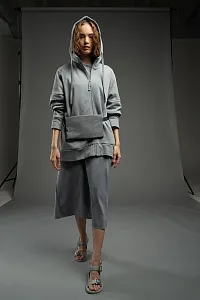 Поясная сумка W2, серая