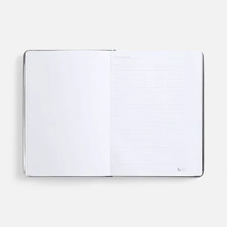 Ежедневник Metal Frame на заказ, датированный, серый