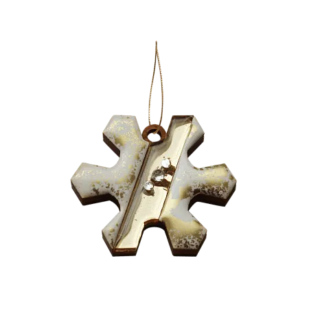 Ёлочная игрушка Снежинка