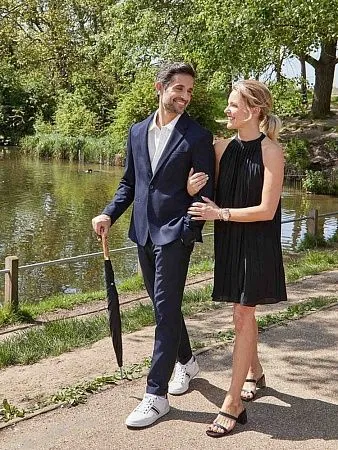 Зонт-трость Commissioner, черный