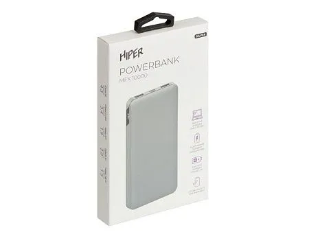 Портативный внешний аккумулятор MFX, 10000 mAh