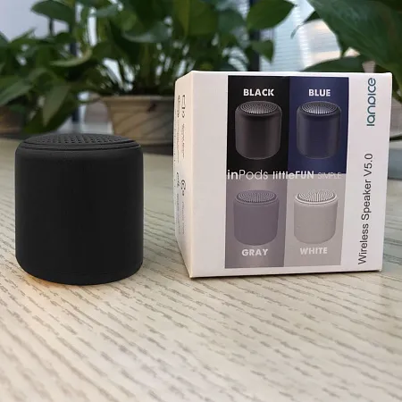 Беспроводная Bluetooth колонка Fosh, голубой