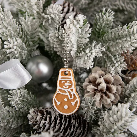 Мини-подвеска «Пряник», снеговик