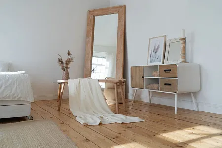 Плед Chess Queen, синий меланж