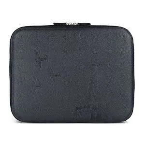 Папка для документов Gourji "Спасская башня" 35х27х3 черная кожа